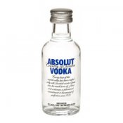 Absolut Blue Vodka Miniature 5cl Bottle Absolut Blue Vodka Miniature 5cl Bottle