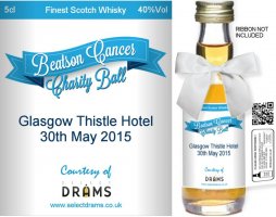 Own Brand Label: 05 | Personalised Alcoholic Miniatures