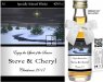 Personalised Alcoholic Miniatures | Christmas Label 06