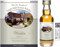 Own Brand Label: 07 | Personalised Alcoholic Miniatures