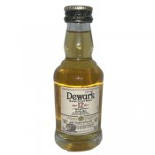 Dewars's 12 year old Scotch Whisky Miniature 5cl Bottle Dewars's 12 year old Scotch Whisky Miniature 5cl Bottle