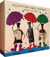Doin' It in Yer Wellies Gift Pack Set - Scotch Whisky Miniatures