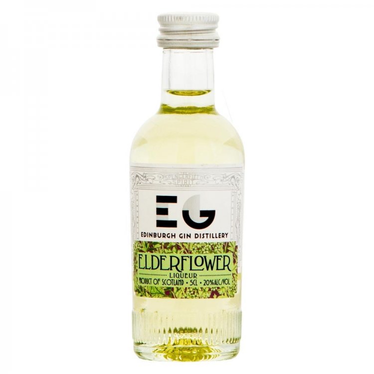 Edinburgh \"Elderflower\" Gin Liqueur Miniature 5cl Bottle