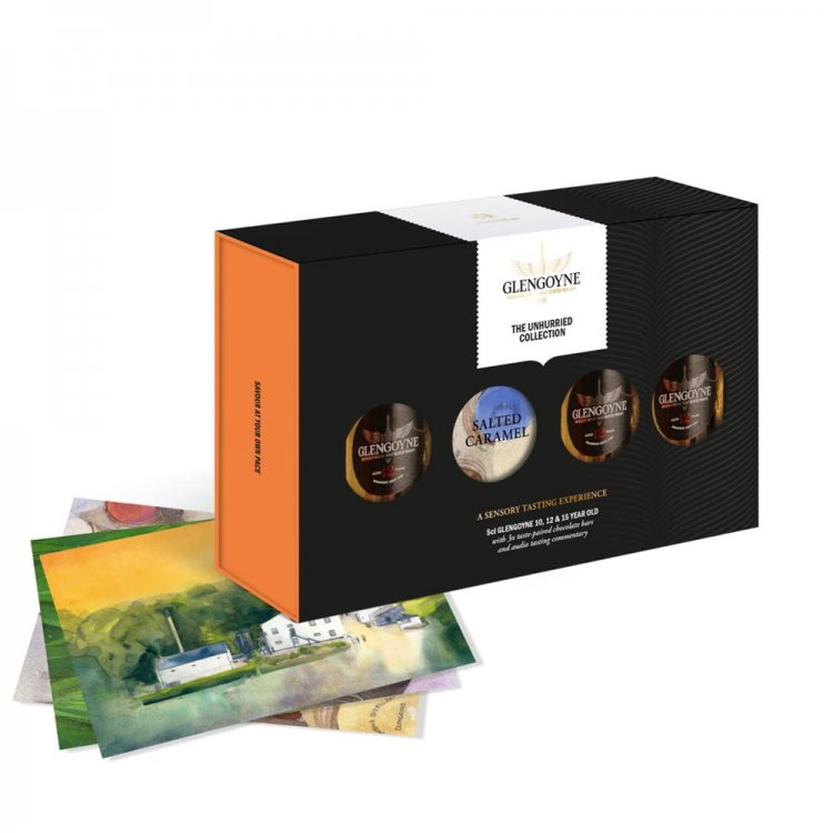 Glengoyne 10, 12 & 15 SENSORY PACK WITH CHOCOLATES