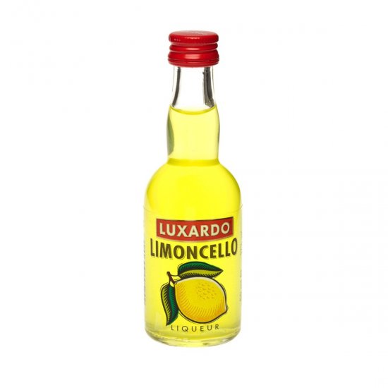 Luxardo Limoncello Liqueur Miniature 5cl Bottle : Just A Glass, Mini ...