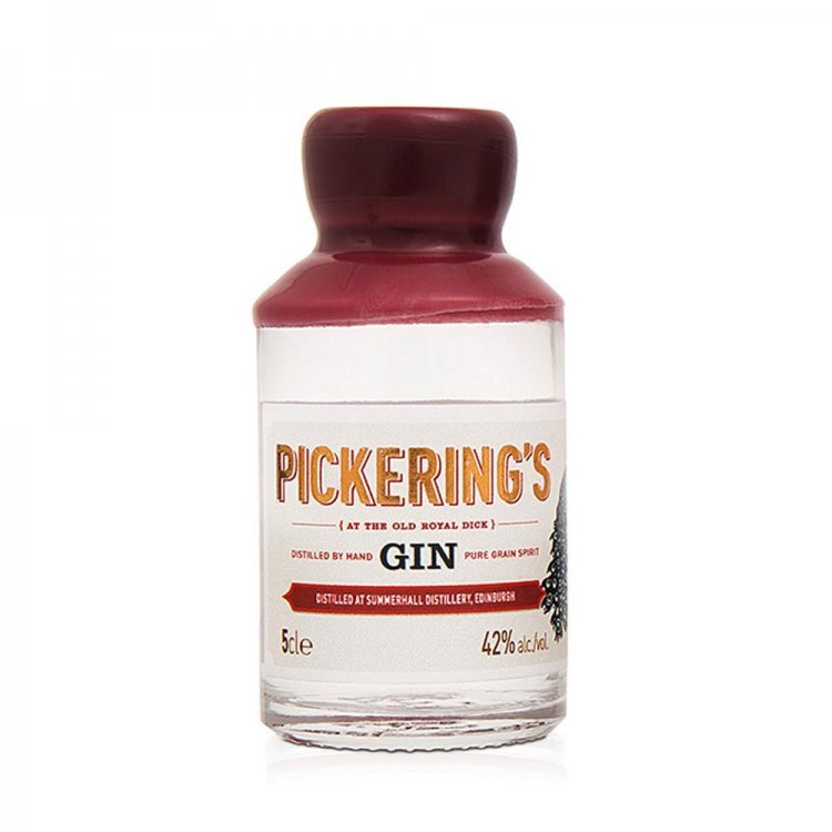 Pickering\'s \"Small Batch\" Gin Miniature 5cl Bottle