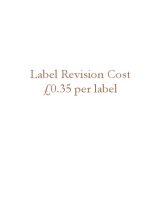 Label Revision