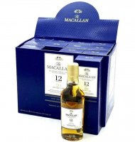 Macallan 12 yo "Double Cask" Scotch Whisky Miniature 5cl Bottle