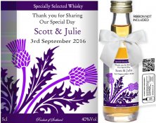Personalised Alcohol Miniatures | Wedding Favour Label 13 Personalised Alcohol Miniatures | Wedding Favour Label 13