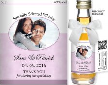 Personalised Alcohol Miniatures | Upload Your Image 01B Personalised Alcohol Miniatures | Upload Your Image 01B