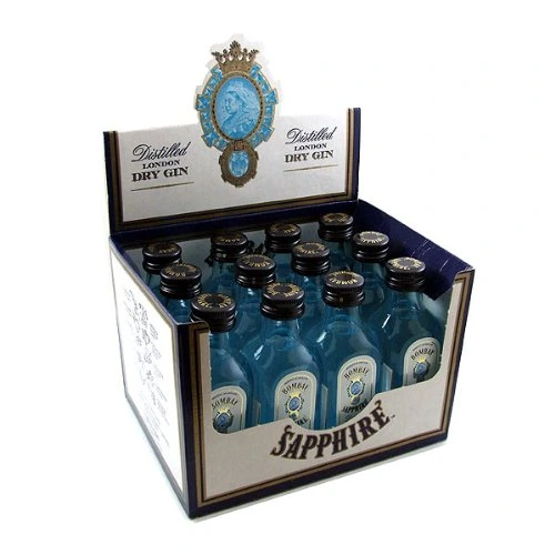 Bombay Sapphire Gin Miniatures - 12 PACK Bombay Sapphire Gin Miniatures - 12 PACK