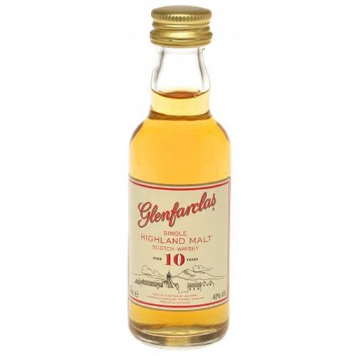 Glenfarclas 10 yo Single Malt Scotch Miniature 5cl Bottle