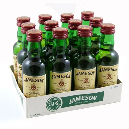 Jameson Whiskey Miniatures - 12 PACK Jameson Whiskey Miniatures - 12 PACK