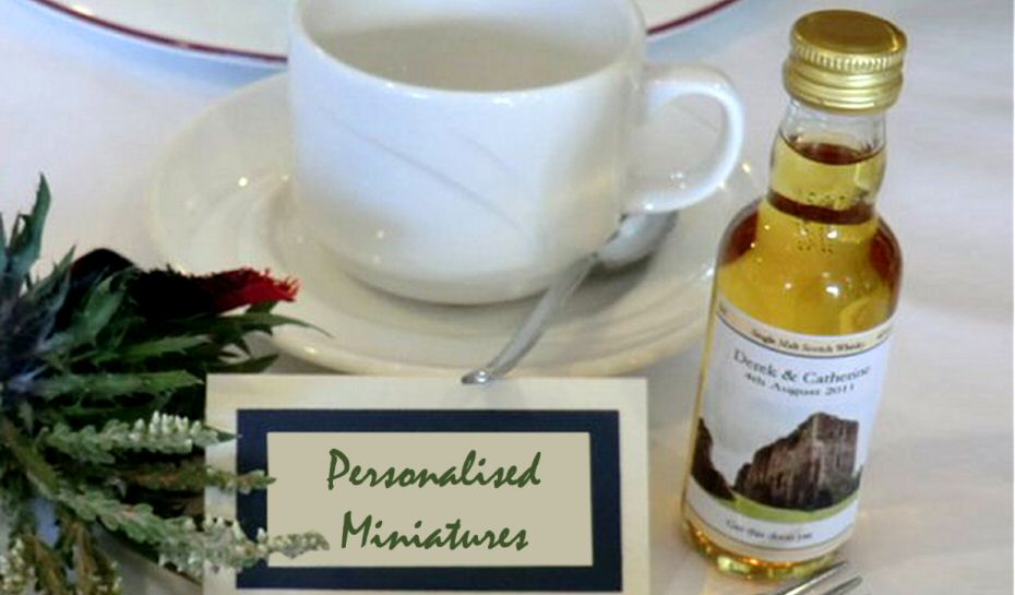 Personalised Whisky Miniatures