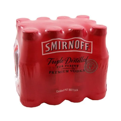Smirnoff Vodka Miniatures - 12 PACK Smirnoff Vodka Miniatures - 12 PACK